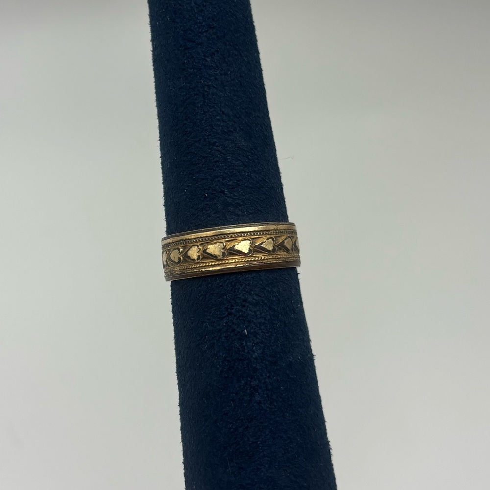 Antique 3mm Gold filled Band /Ring